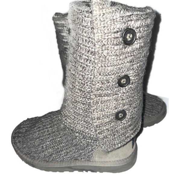 UGG Classic Cardy Knit Boot size 6 - Picture 7 of 8